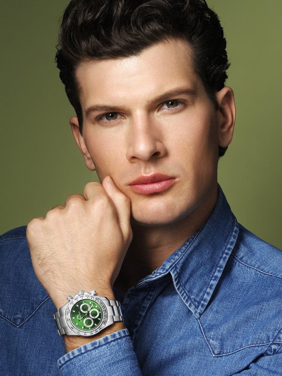Porsamo Bleu Preston Luxury Multifunction Men's Stainless Steel Watch,