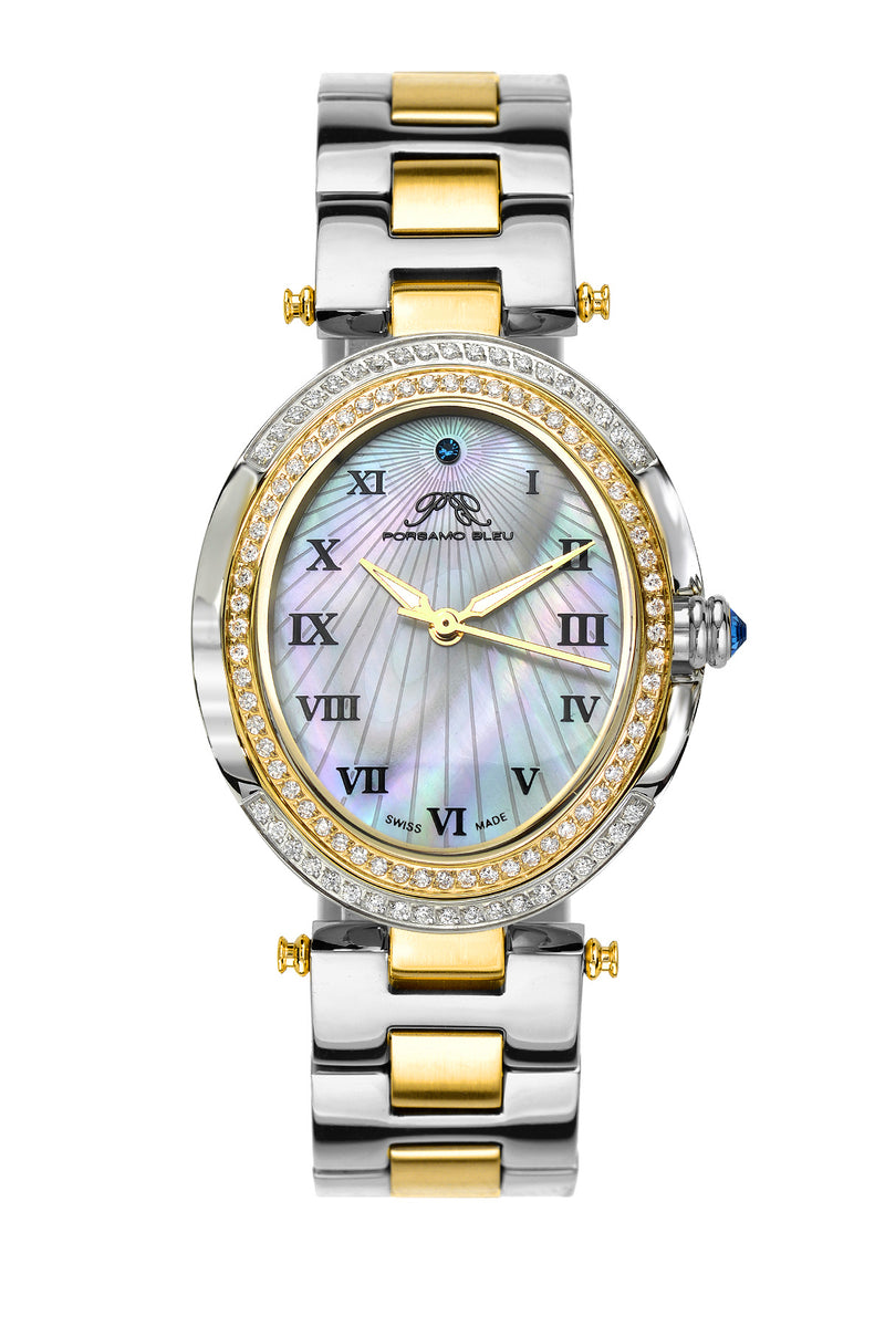 Porsamo Bleu South Sea Crystal Moon Quartz Watch Other Designers Porsamo Bleu - Porsamo Bleu South Sea  main image 2