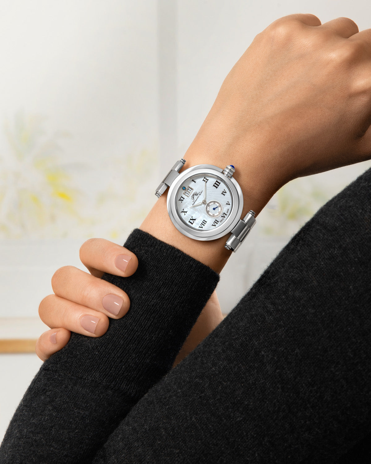 Porsamo Bleu South Sea Luxury Women's Stainless Steel Watch, Silver 103ASSS