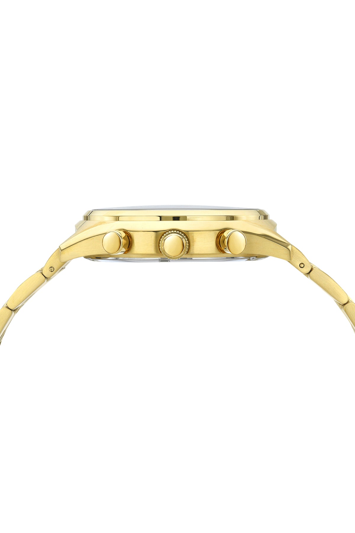 Porsamo Bleu Charlie Luxury Multifunction Men's Stainless Steel Watch, With Silver Dial, Gold 1261ECHS