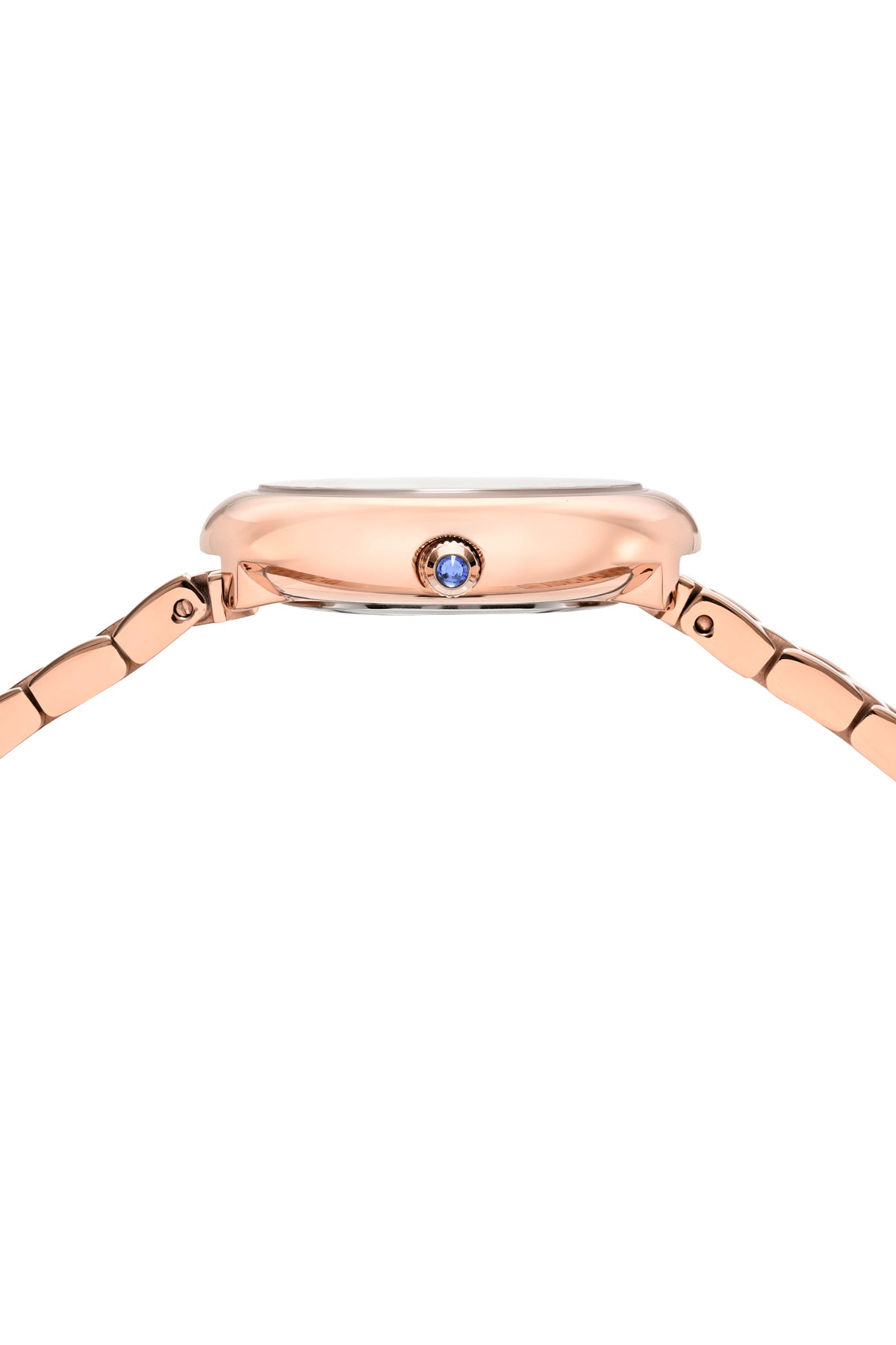 Porsamo Bleu Opal Luxury Women's Stainless Steel Opal And Topaz Watch, Rose Tone 1331COPS