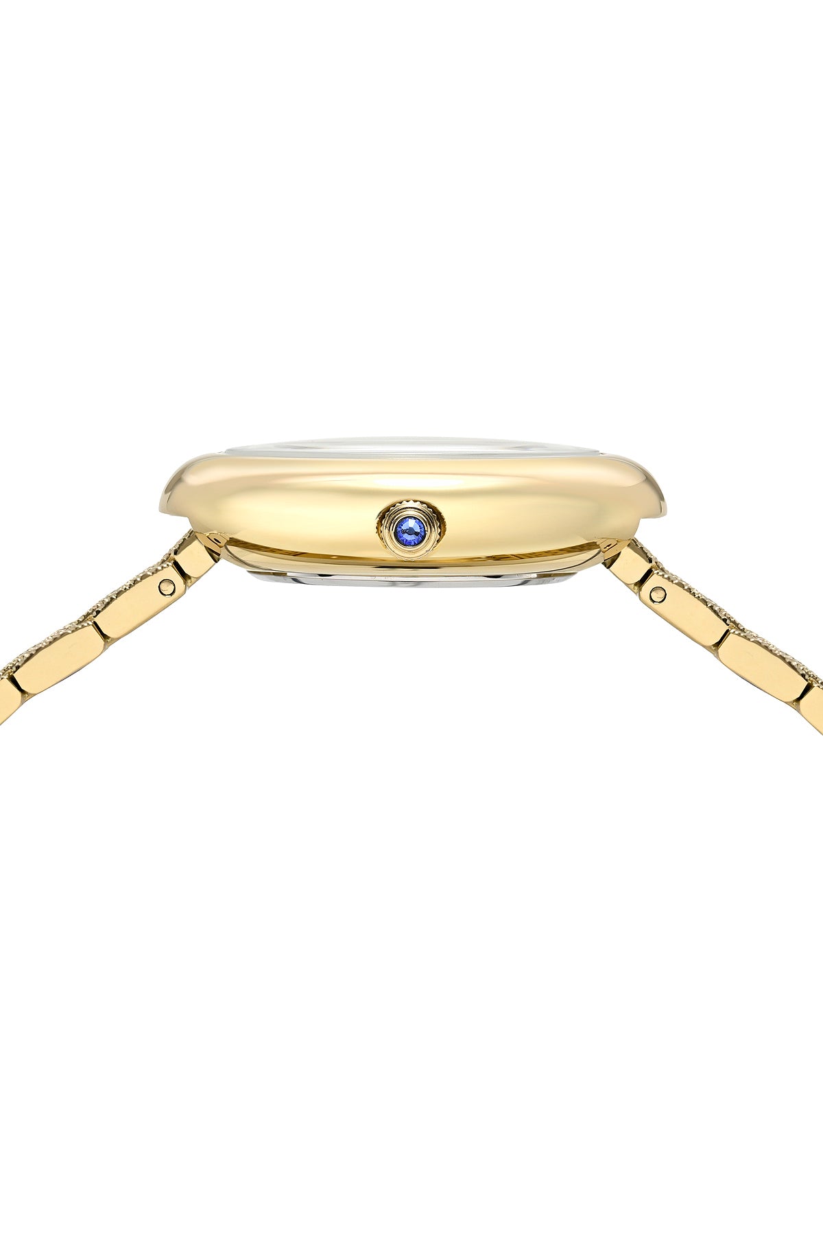 Porsamo Bleu Angelica Luxury Women's Oval Stainless Steel Watch, Gold Tone 1341BANS