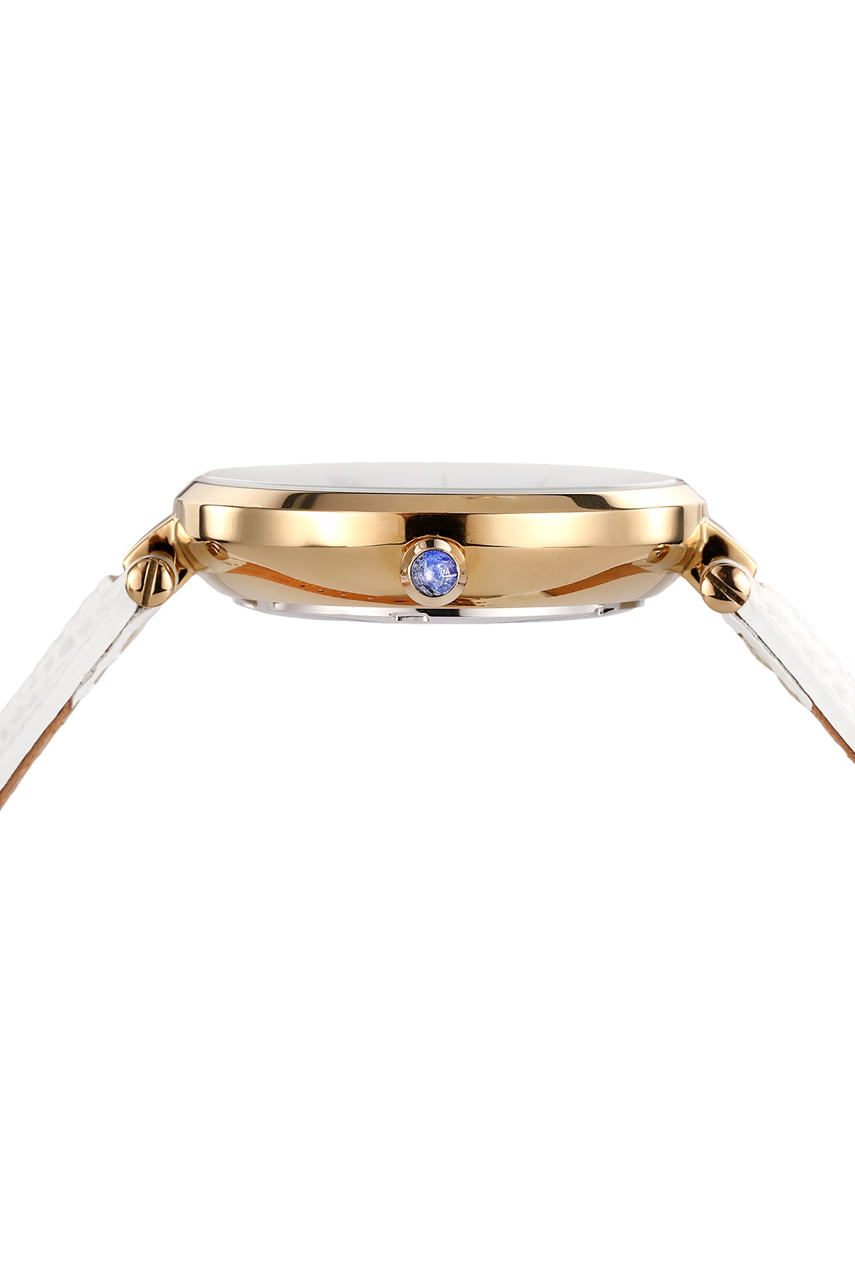 Porsamo Bleu Bellevue Luxury Women's Genuine Leather Band Watch, Gold