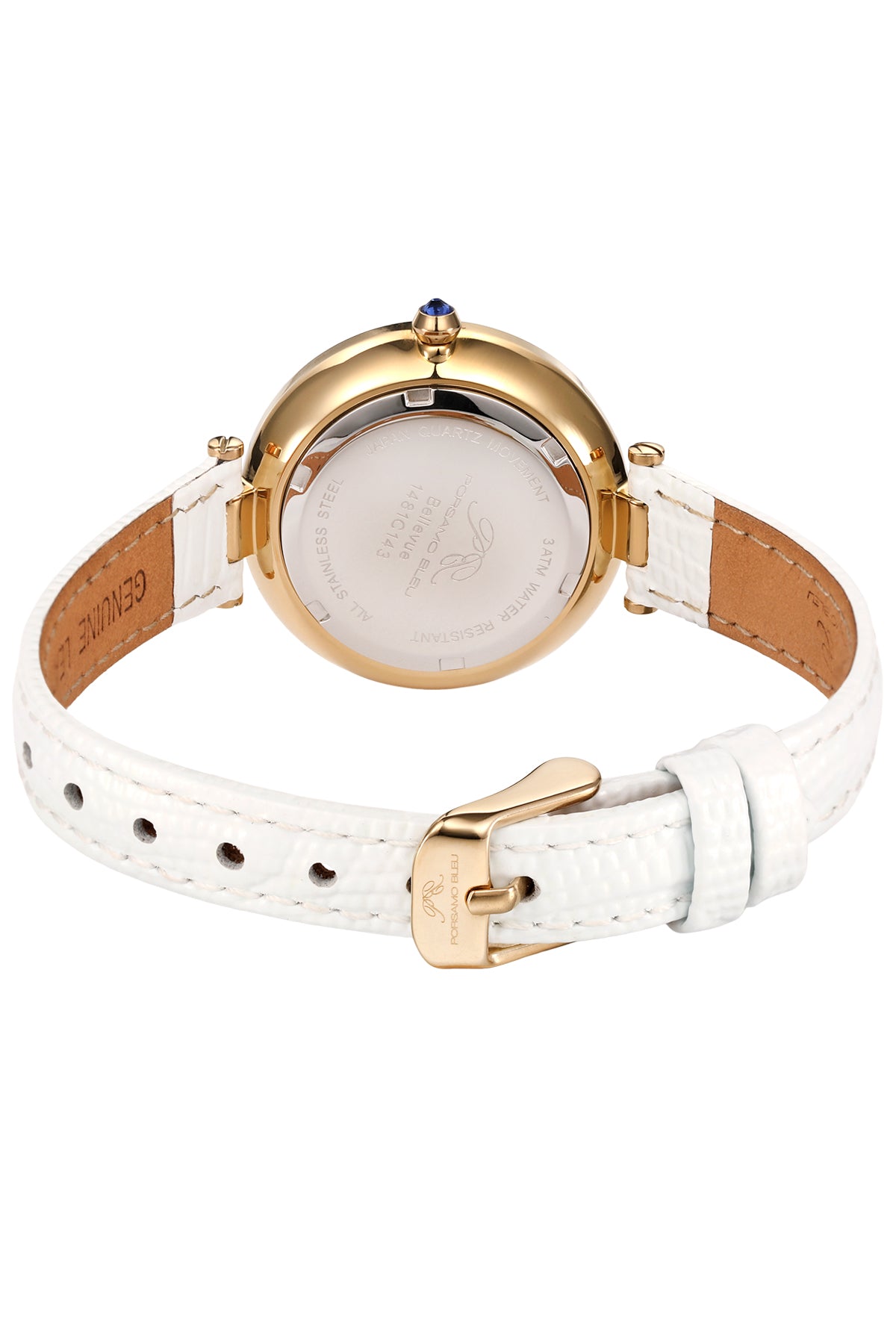 NWT Porsamo Bleu Bellevue Quartz Black Dial Ladies Watch Porsamo Bleu Bellevue Luxury Women main image 2