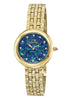 Porsamo Bleu Charlize Luxury Opal Women's Stainless Steel Watch, Gold 1111BCHS