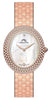 Porsamo Bleu Angelica Luxury Women's Oval And Topaz Stainless Steel Watch, Rose Tone 1342CANS