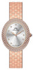 Porsamo Bleu Angelica Luxury Women's Oval And Topaz Stainless Steel Watch, Rose Tone 1344CANS