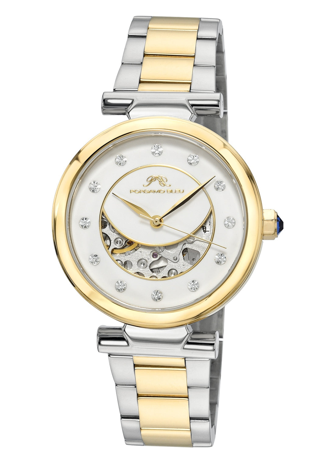 Ladies Luxury Porsamo Bleu White Dial Watch Porsamo Bleu Monroe White Dial Ladies Watch 1491BMOL  main image 4