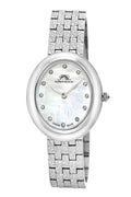 Angelica Women's Watch 14 mm Silver Tone Stainless Steel Replacement Band, 1341AANS