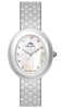 Porsamo Bleu Angelica Luxury Women's Oval Stainless Steel Watch, Silver Tone 1341AANS