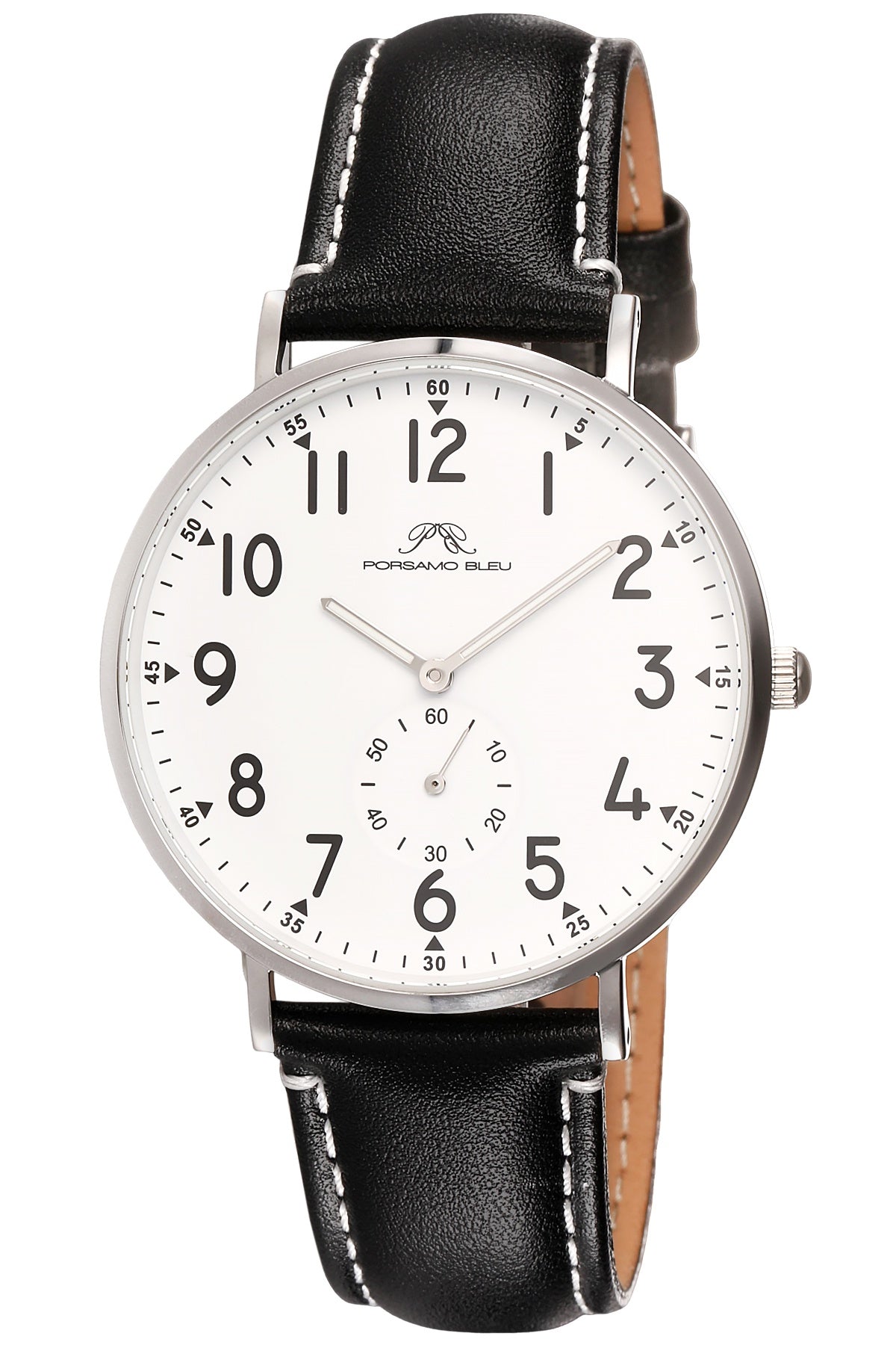 NWT Porsamo Bleu Rowan Quartz Black Dial Men\'s Watch Porsamo Bleu Watches main image 4