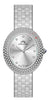 Porsamo Bleu Angelica Luxury Women's Oval And Topaz Stainless Steel Watch, Silver Tone 1344AANS