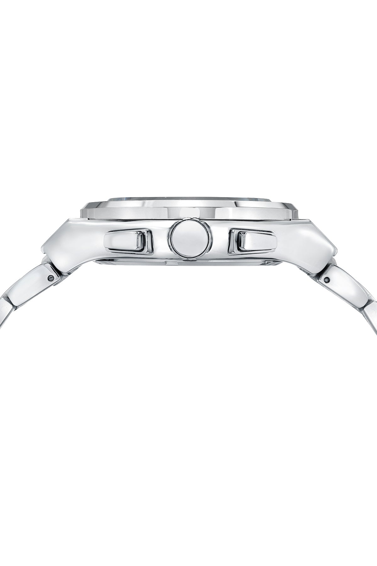 Porsamo Bleu Austin Luxury Chronograph Men's Stainless Steel Watch, Silver, White, Blue 1021BAUS