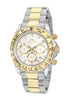 Porsamo Bleu Preston Luxury Multifunction Men's Stainless Steel Watch Silver, Gold, White 1031CPRS