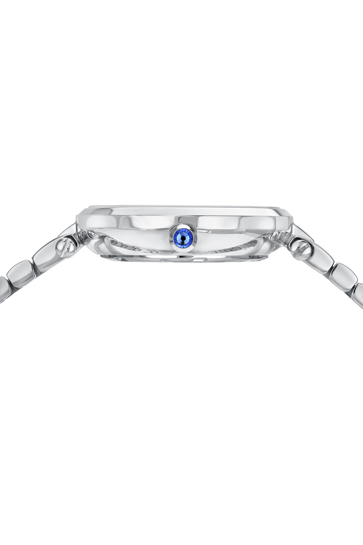 Porsamo Bleu Lilian Luxury Topaz Women's Stainless Steel Watch, Silver, Pink 1062ALIS