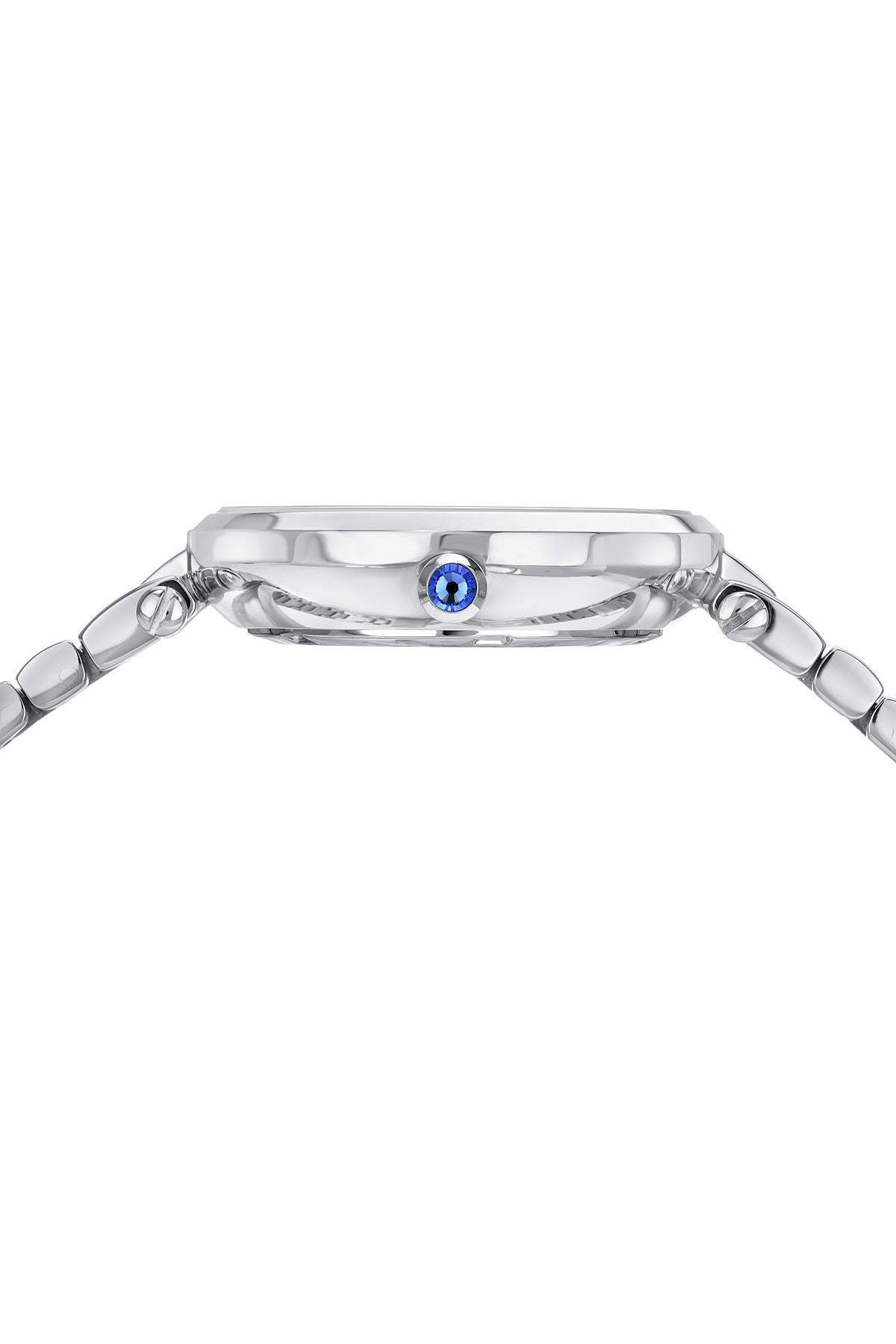 Porsamo Bleu Lilian Luxury Topaz Women's Stainless Steel Watch, Silver, Pink 1062ALIS