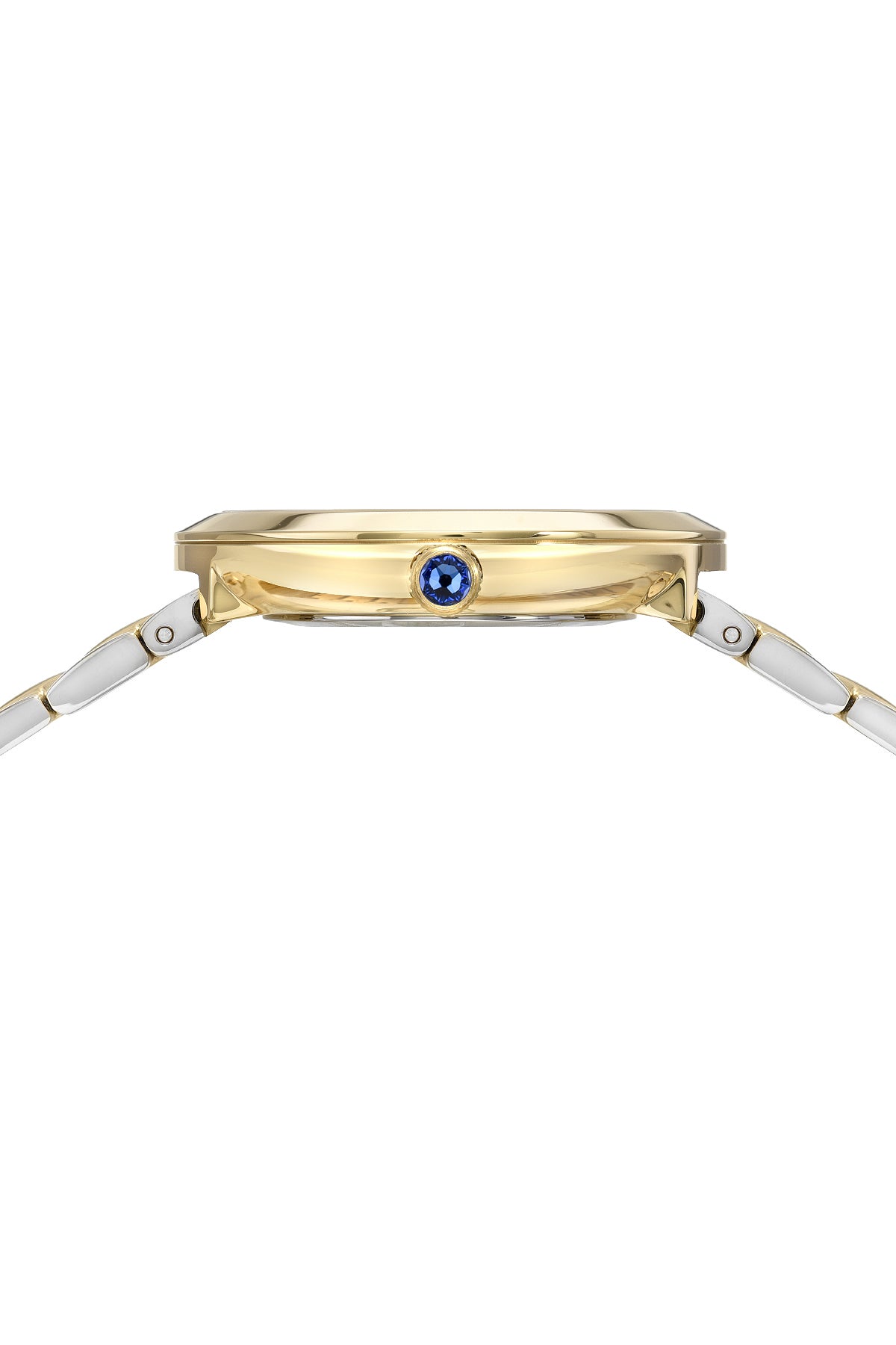 Porsamo Bleu Helena Luxury Women's Stainless Steel Watch, Silver, Gold, White 1071CHES