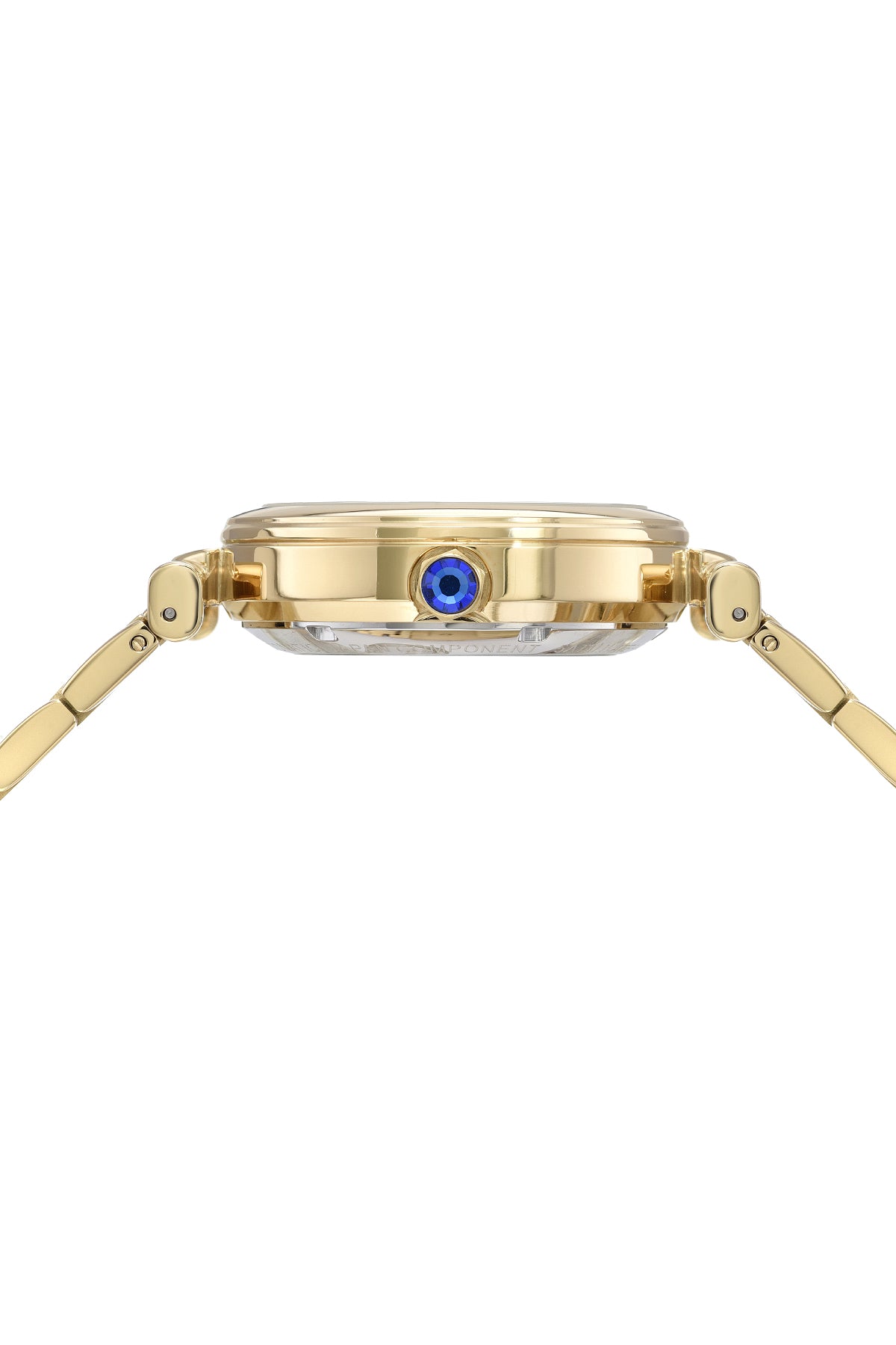 Porsamo Bleu Colette Luxury Automatic Women's Stainless Steel Watch, Gold, Blue 1102BCOS