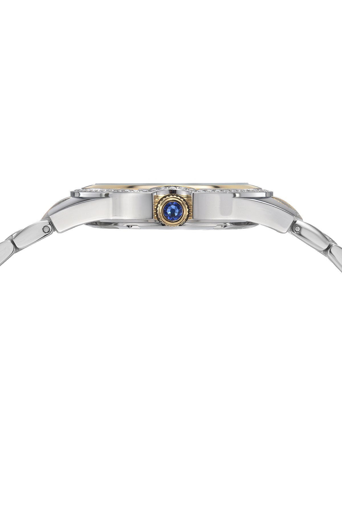 Porsamo Bleu Guilia Luxury Women's Stainless Steel Watch, Interchangeable Bands, Gold, Silver, White 1121EGUS