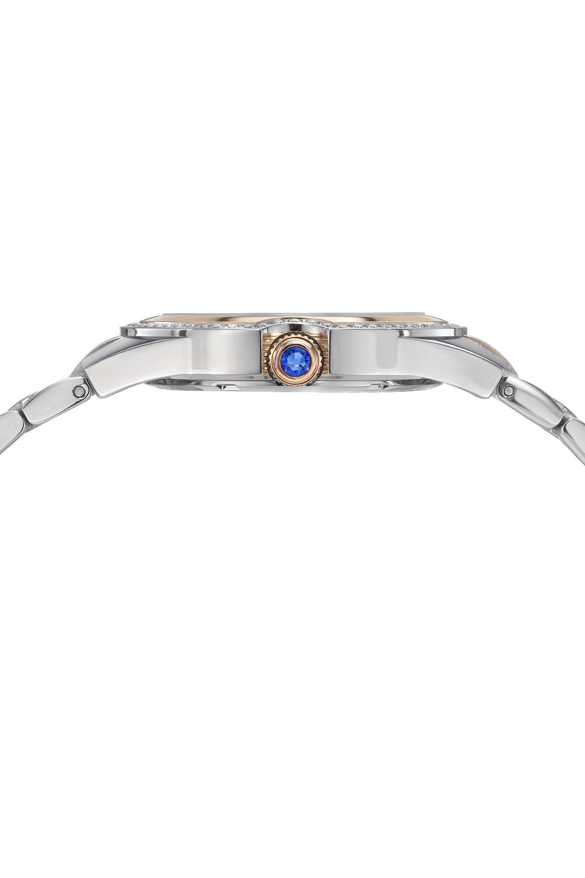 Porsamo Bleu Guilia Luxury Women's Stainless Steel Watch, Interchangeable Bands, Rose, Silver, White 1121FGUS