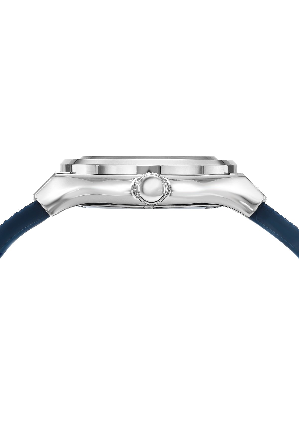 Porsamo Bleu Cruz Luxury Automatic Men's Silicone Strap Watch, With Skeleton Dial, Silver Blue 1222ACRR