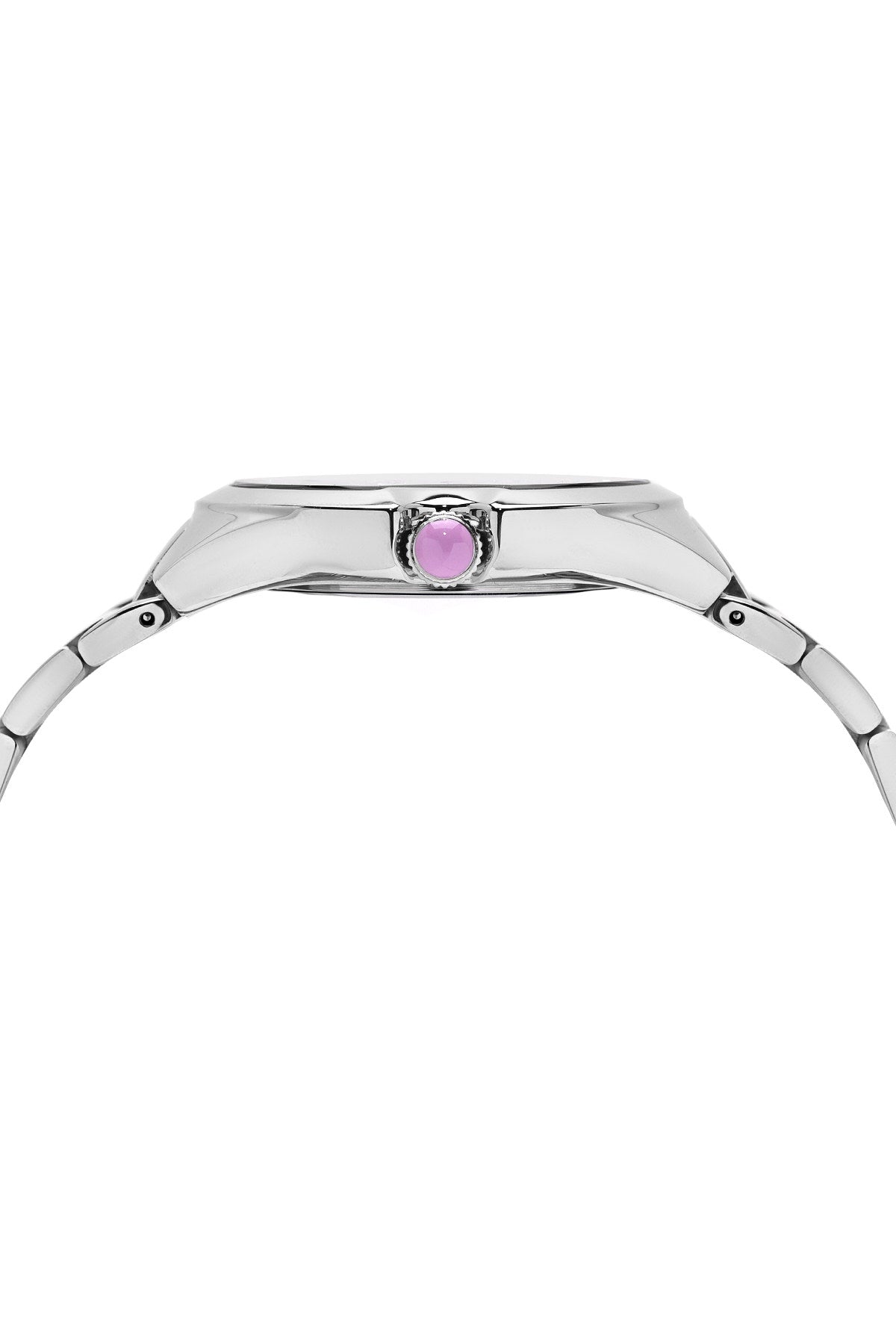 Porsamo Bleu Emilia Luxury Diamond Women's Stainless Steel Watch, Silver, Lilac 822BEMS