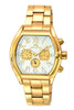 Porsamo Bleu Bruno luxury men's stainless steel watch, gold 202BBRS