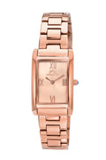 Porsamo Bleu Karla Luxury Women's Stainless Steel Watch, Interchangeable Bands, Rose 961CKAS