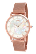 Porsamo Bleu Nina Luxury Diamond Women's Watch, Interchangeable Bands, Rose, White, Beige 861CNIS