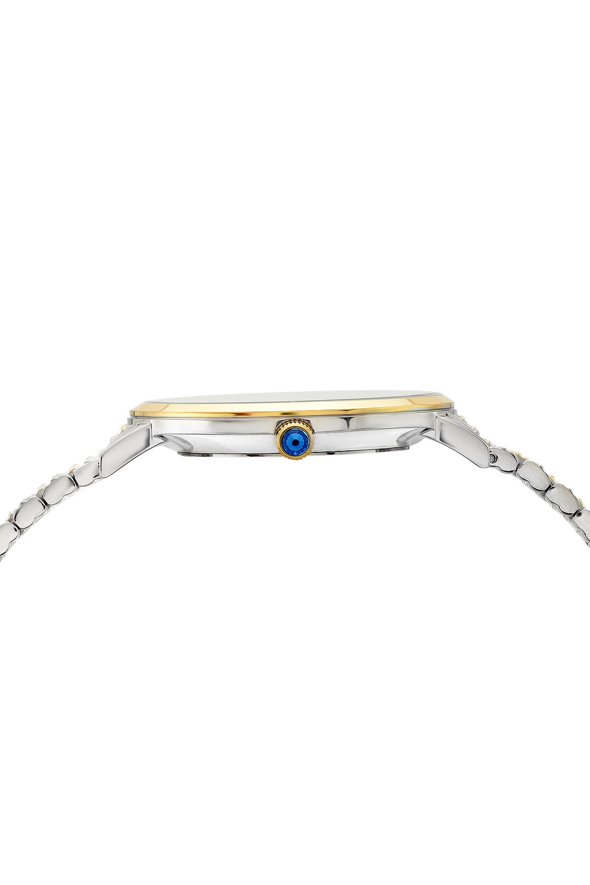 Porsamo Bleu Antonia Luxury Slim Women's Stainless Steel Watch, Silver, Gold 432AANS