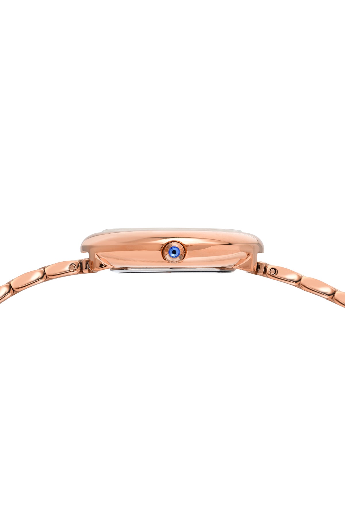 Porsamo Bleu Florentina Luxury Diamond Women's Stainless Steel Watch, White, Rose 901CFLS