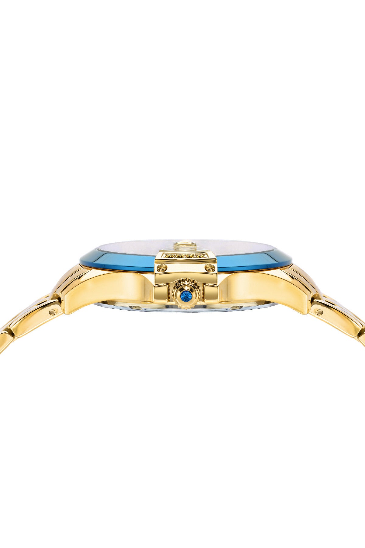 Porsamo Bleu Olivia Luxury Women's Stainless Steel Watch, Gold, Blue 982BOLS