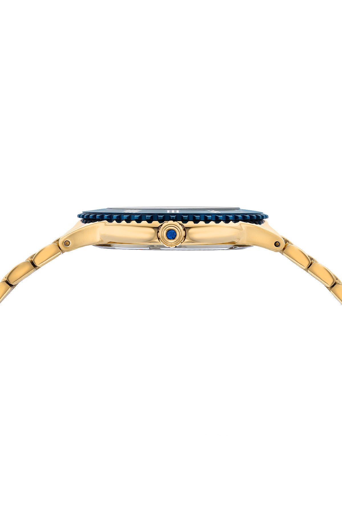 Porsamo Bleu Lexi Luxury Women's Stainless Steel Watch, Gold, Blue 942BLES