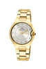 Porsamo Bleu Emilia luxury diamond women's stainless steel watch, gold 821BEMS
