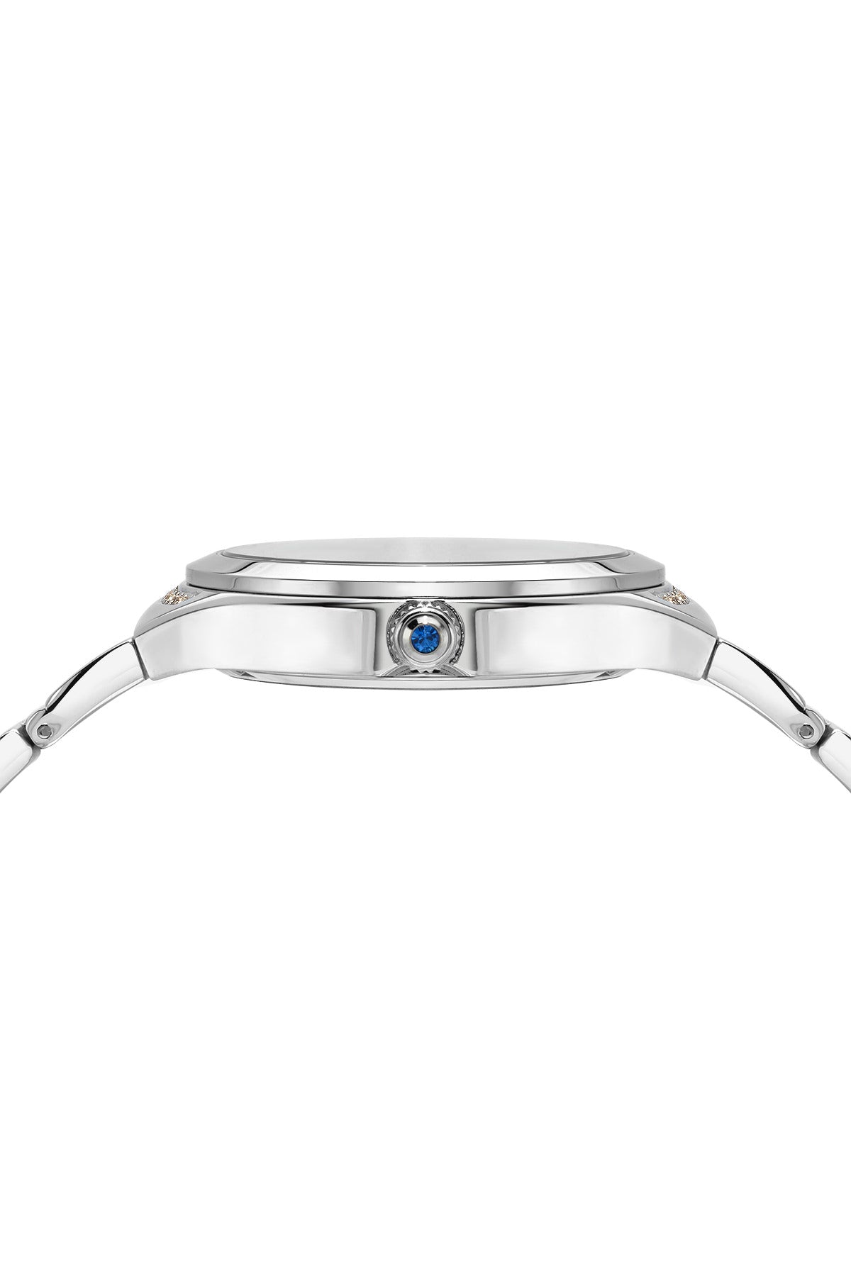 Porsmao Bleu Carmen luxury women's stainless steel watch, silver, yellow 991DCAS
