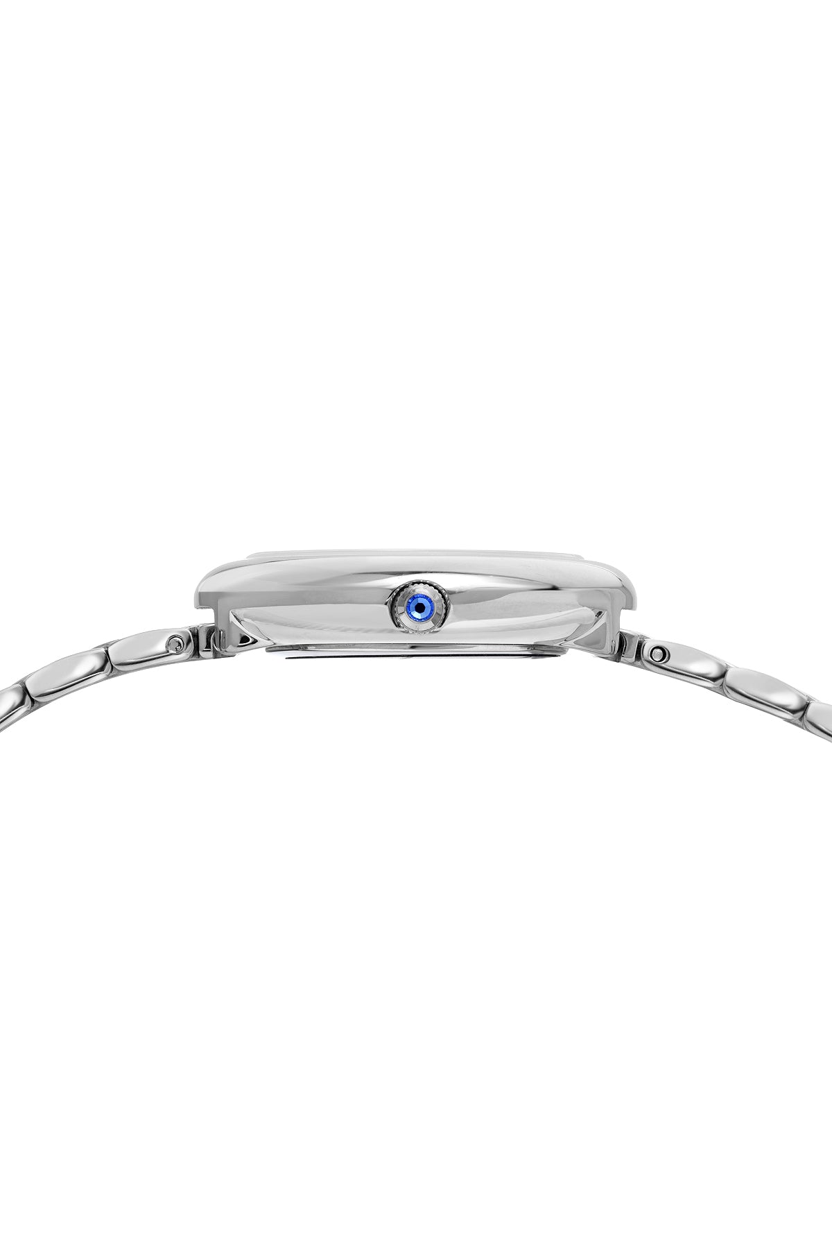 Porsamo Bleu Florentina Luxury Diamond Women's Stainless Steel Watch, White,Silver 901AFLS