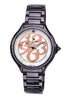 Porsamo Bleu Paris luxury diamond women's stainless steel watch, purple 131CPAS