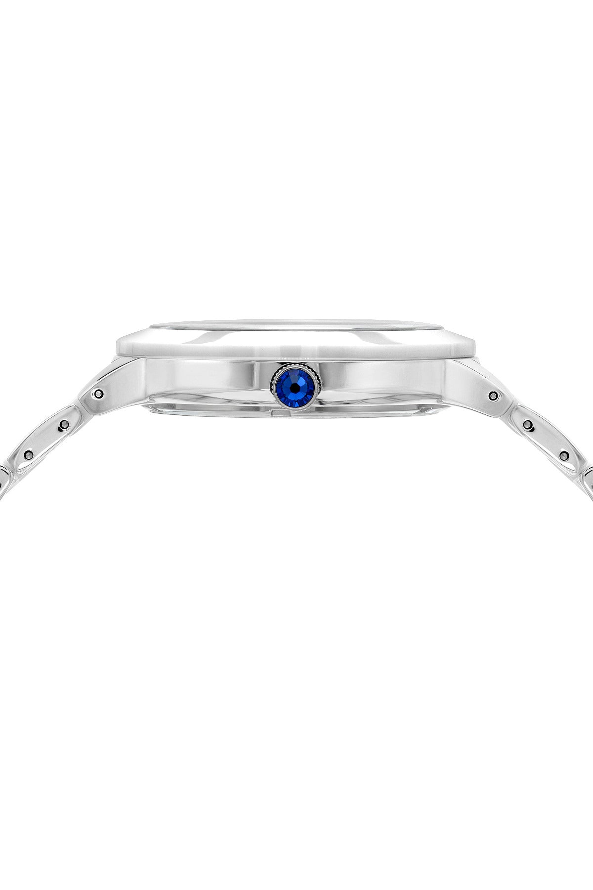 Porsamo Bleu Clarissa Luxury Women's Ceramic Watch, Silver, White 551ACLC