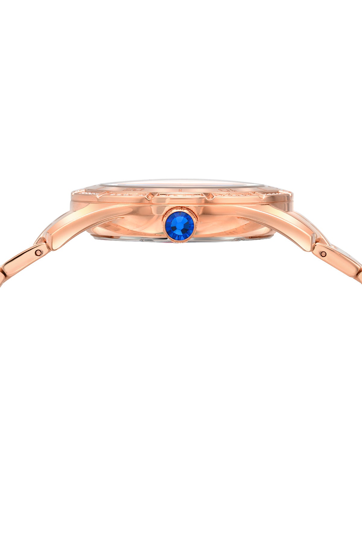 Porsamo Bleu Valentina Luxury Women's Stainless Steel Watch, Rose, Black 542CVAS