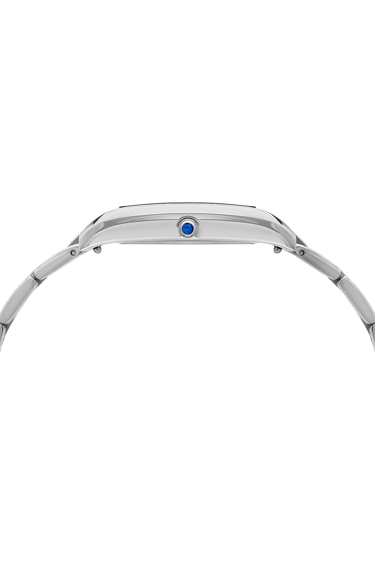 Porsamo Bleu Karla Luxury Womens Stainless Steel Watch Interchangeable Bands, Silver, Black 961AKAS
