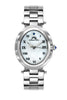 Porsamo Bleu South Sea Oval luxury women's stainless steel watch, silver 105ESSO