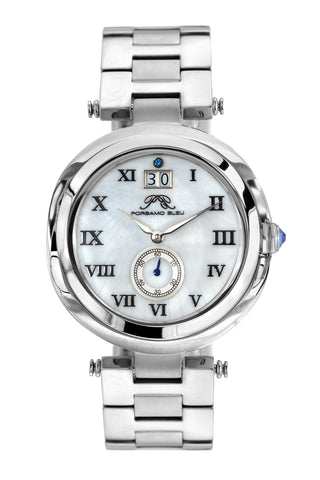 Porsamo Bleu South Sea Luxury Women's Stainless Steel Watch, Silver 103ASSS