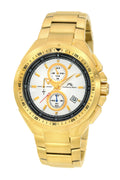 Porsamo Bleu Damien Luxury Chronograph Men's Stainless Steel Watch, Gold 311BDAS