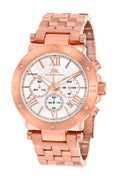 Porsamo Bleu Sasha Luxury Chronograph Men's Stainless Steel Watch, Rose, White 441CSAS