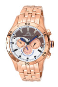 Porsamo Bleu, Andre Luxury Men's Stainless Steel Watch, Rose, Brown 222CANS