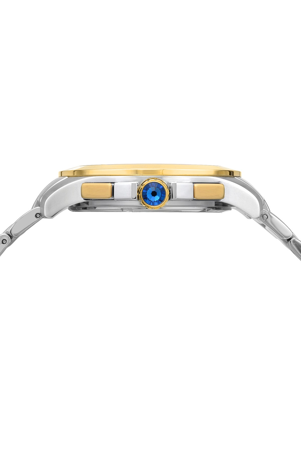 Porsamo Bleu Harper Luxury Chronograph Women's Stainless Steel Watch, Silver, Gold, Blue 522BHAS