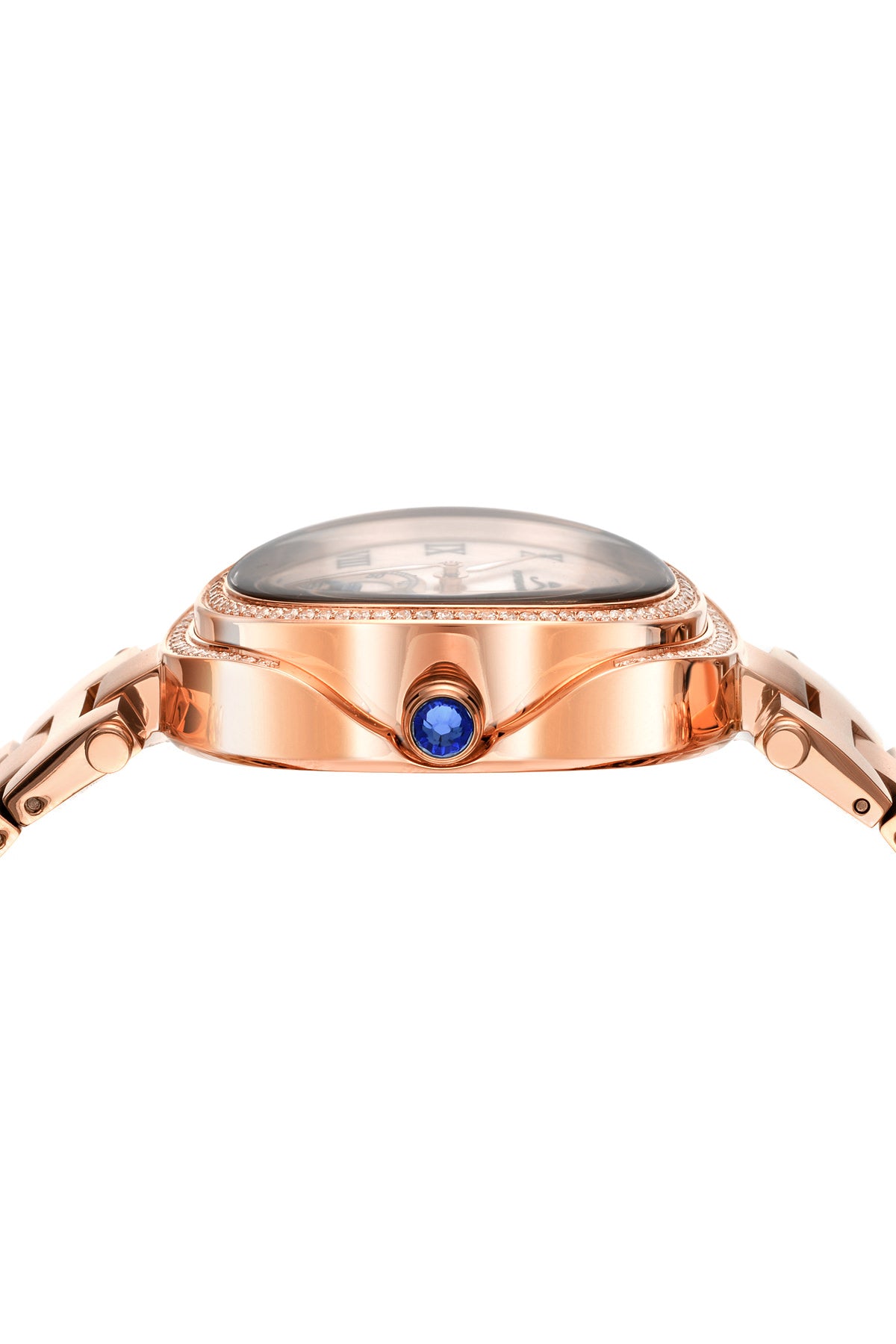 Porsamo Bleu South Sea Crystal Luxury Women's Stainless Steel Watch, Rose 104ASSC