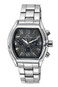 Porsamo Bleu Bruno Luxury Men's Stainless Steel Watch, Silver 201CBRS