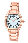 Porsamo Bleu Isabel Luxury Women's Stainless Steel Watch, Rose, White 182CISS
