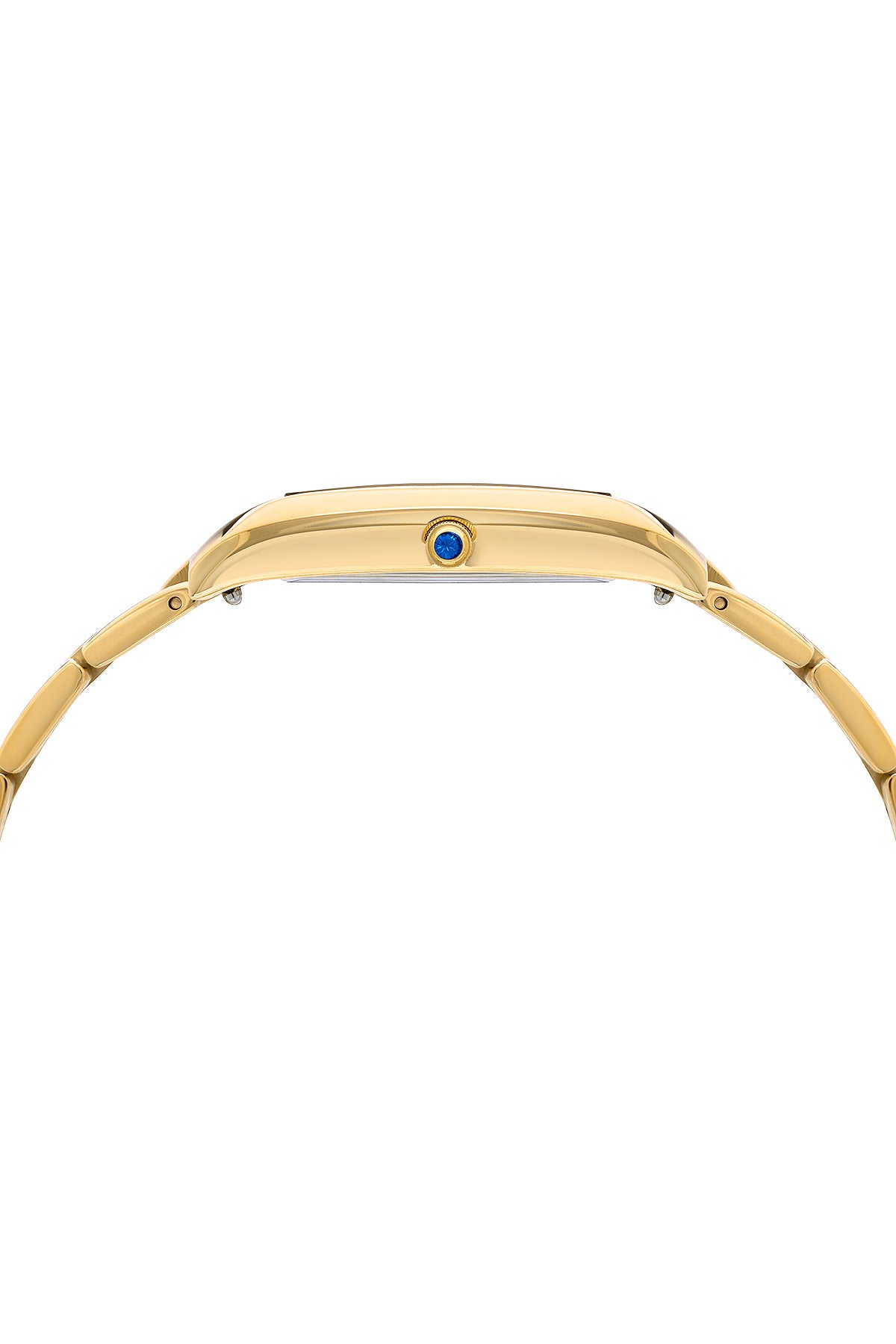 Porsamo Bleu Karla Luxury Womens Stainless Steel Watch Interchangeable Bands, Gold, Blue 962BKAS